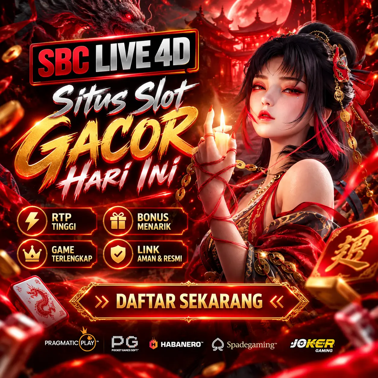 SBCLIVE4D | Situs Slot Gacor Hari Ini dengan RTP Tinggi & Bonus Menarik